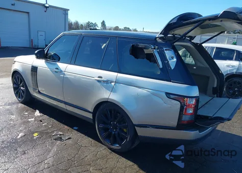 2016 Land Rover Range Rover 5.0L V8 Supercharged from USA, damaged, VIN SALGS2EF5GA297409